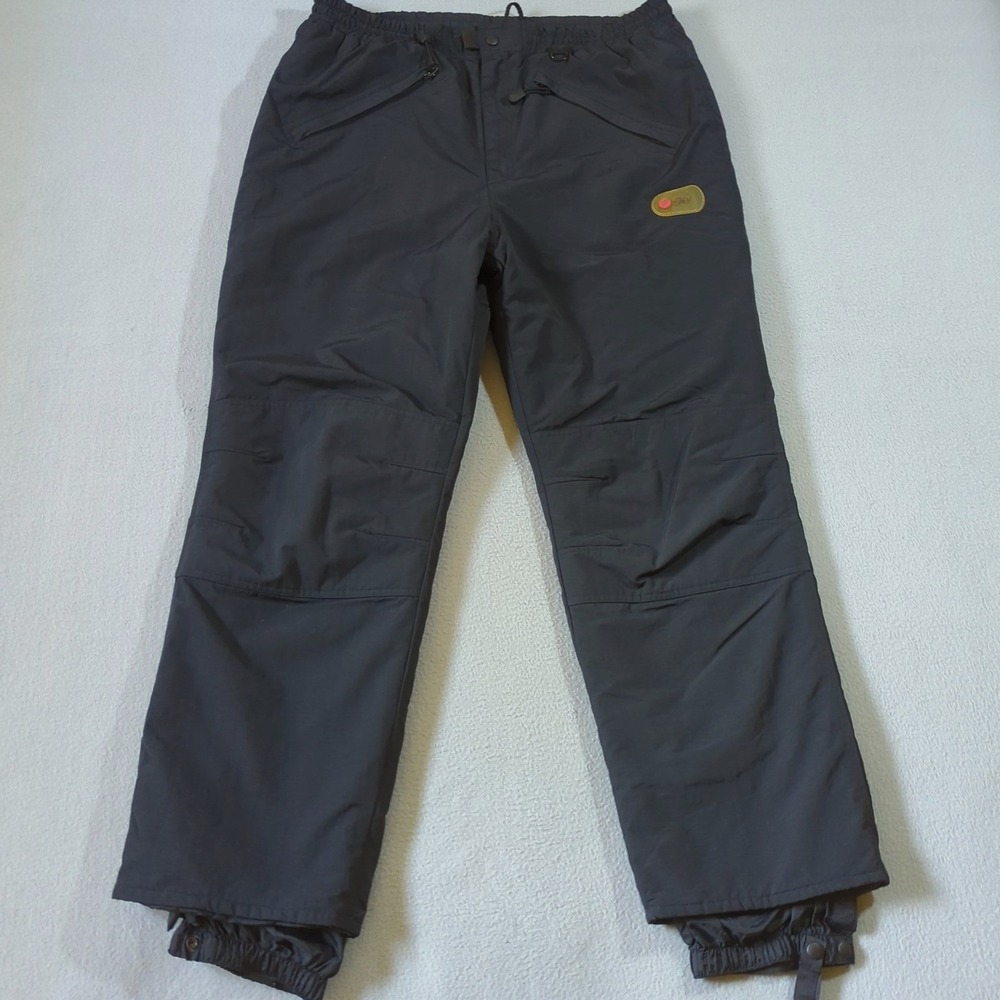 Drift Performance Boardwear Mens XL VTG Black Insulated Snow Pants Ski Snowboard